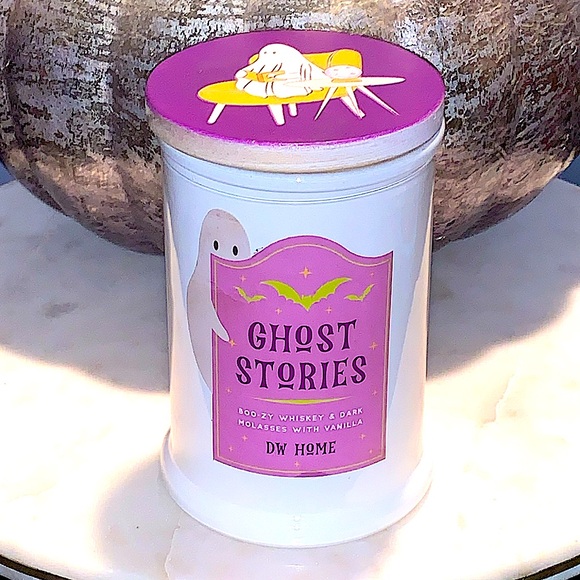 DW HOME CANDLE GHOST STORIES RICHLY SCENTED BOO-ZY WHISKY SWEET NEW 9.4 - Picture 3 of 6